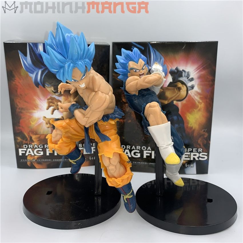 [CÓ QUÀ] Combo 2 mô hình Son Goku và Vegeta Blue Dragon Ball Bảy Viên Ngọc Rồng Songoku Super Saiyan God Siêu Xayda