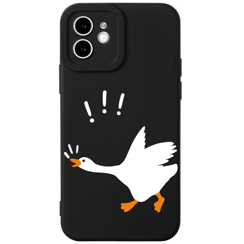 Ốp lưng JEERO mềm hoạt hình cặp đôi dễ thương đẹp độc lạ cho iphone 14 13 12 11 Pro Max SE 2020 X XR XS 8 7 ip 6S 6 Plus HFF930