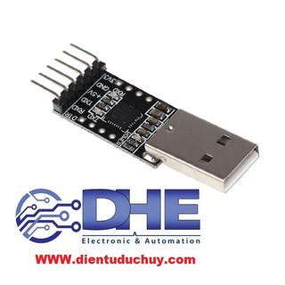MODULE CHUYỂN ĐỔI USB - UART TTL, CHIP CP2102, RA 6 CHÂN