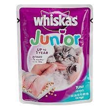Thức ăn cho Mèo Trưởng Thành và Mèo Con Pate Whiskas - Gói 85g các vị