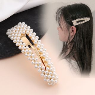 Kẹp tóc hạt ngọc trai