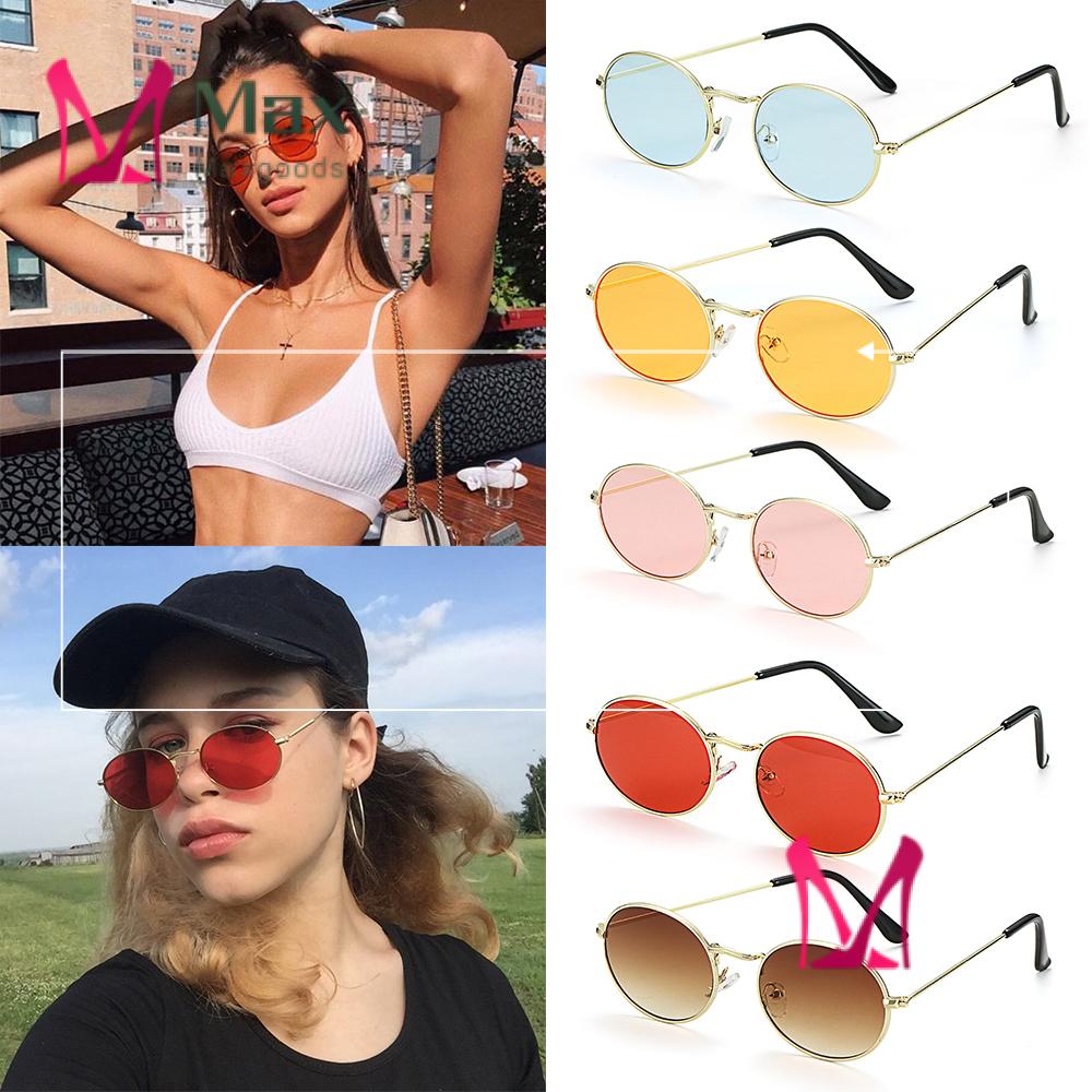 Kính Mát Gọng Oval Chống Tia Uv400 Thời Trang Cho Nam | BigBuy360 - bigbuy360.vn