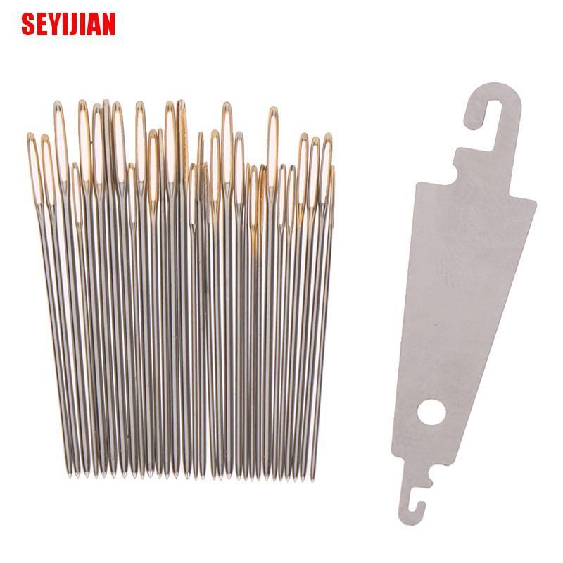 Bộ 30 Cây Kim Thêu Chữ Thập Vàng Chất Lượng Cao