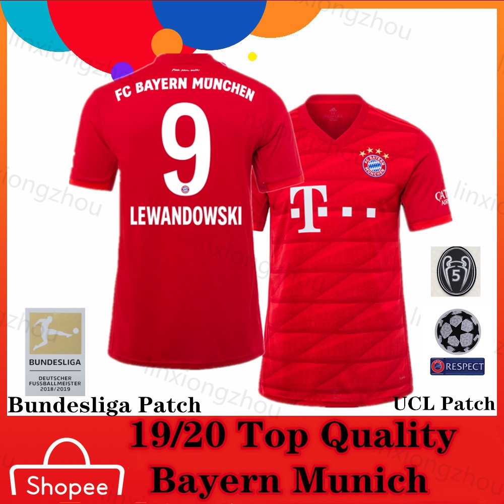 Áo đá bóng Bayern Munich 19/20