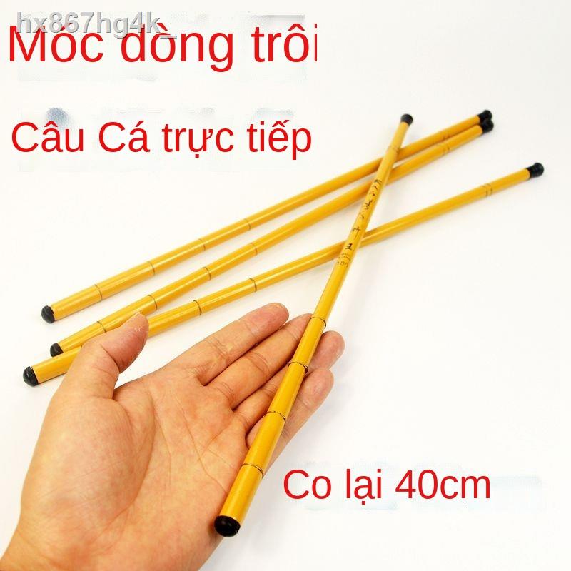 ✙Cần câu tay mini, siêu nhẹ và mịn, suối đoạn ngắn, tôm, tôm càng, trẻ em