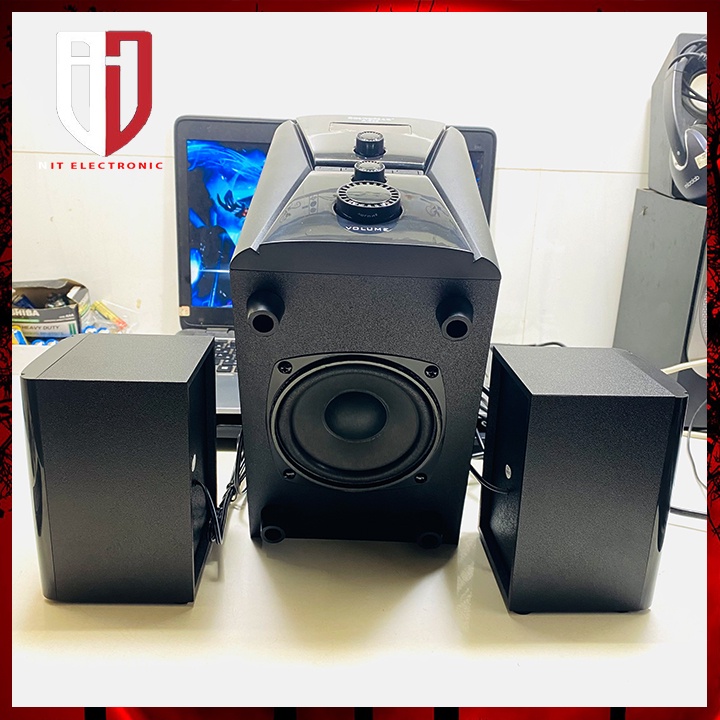 Loa máy vi tính taptop pc 2.1 SOUNDMAX A828 bluetooth chính hãng có dây để bàn loa nghe nhạc