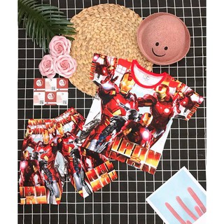 COM BO 2 BỘ 3D COTTON LẠNH BÉ TRAI