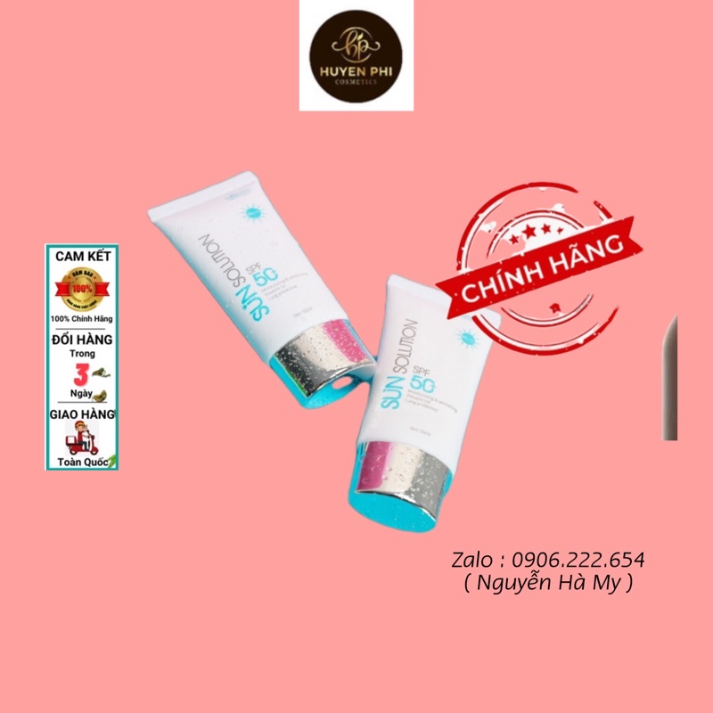 Kem Chống Nắng HUYỀN PHI MORENA Kem chống nắng Chỉ số chống nắng cao SPF50+ PA+++ 𝐂𝐇Ố𝐍𝐆 𝐋Ã𝐎 𝐇Ó𝐀
