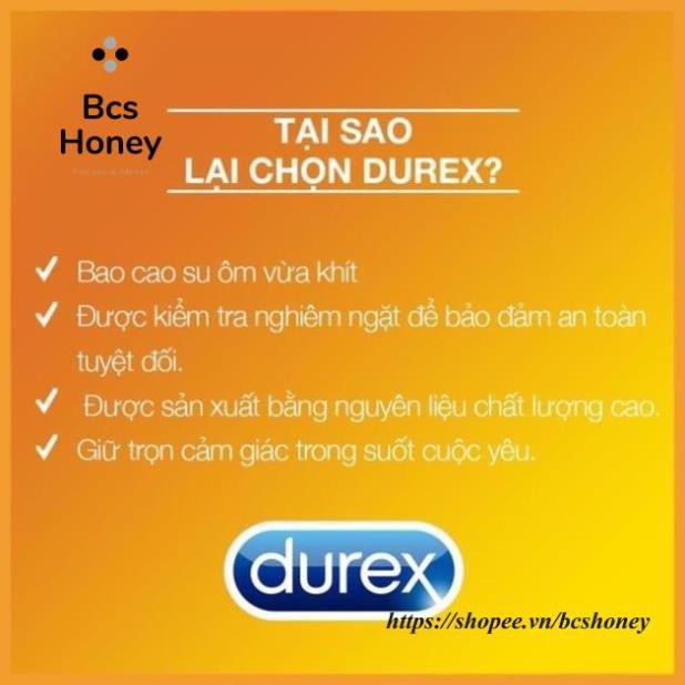 Bao cao su durex fetherlite siêu mỏng tăng cường khả năng cương cứng mang lại nhiều khoái cảm hộp 12c