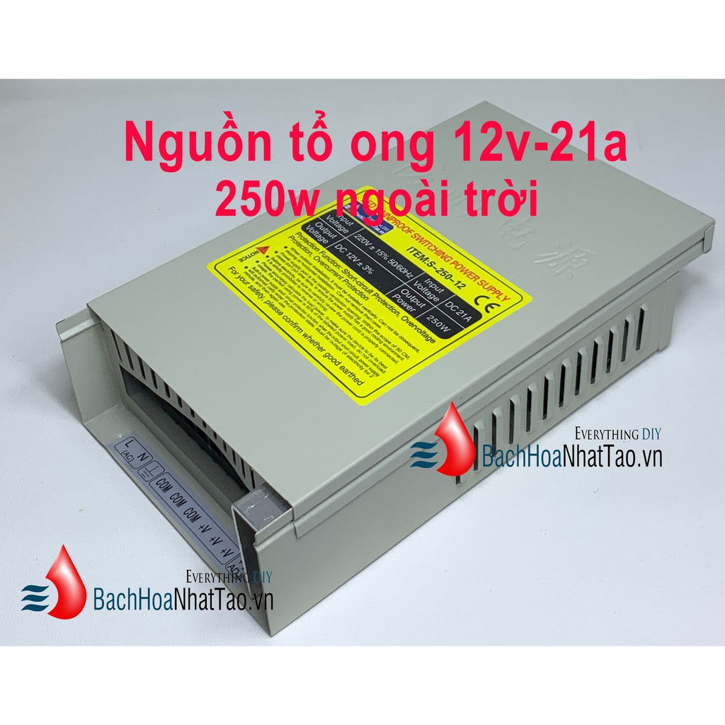 Nguồn tổ ong 12V -20a,30a,33a ngoài trời Cũ