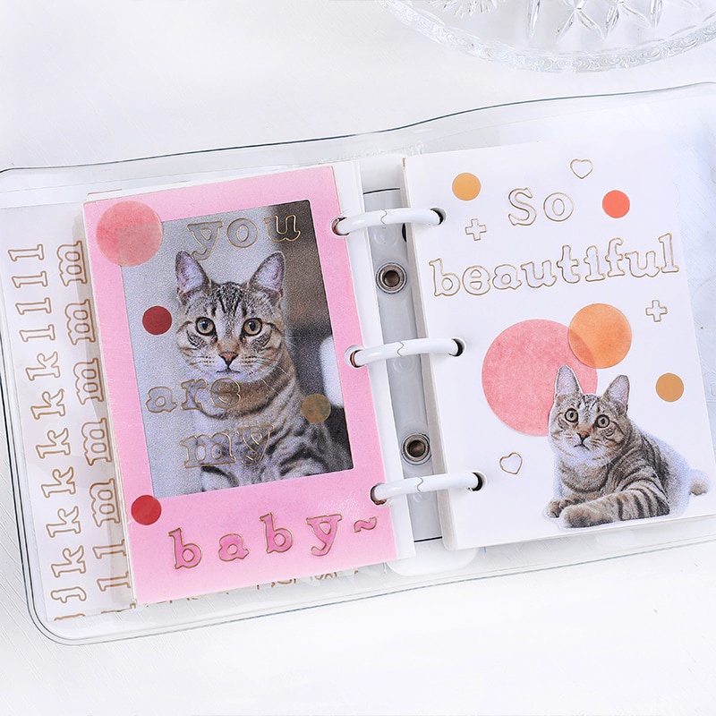 Miếng dán hình chữ và số màu độc đáo tiện dụng trang trí sổ tay/album DIY