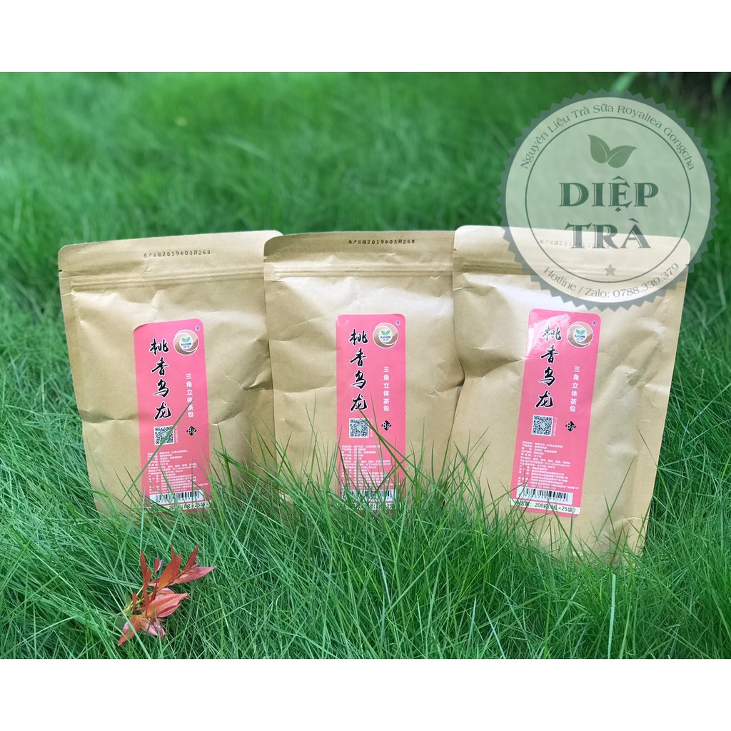 Trà túi lọc Đài Loan vị Hồng trà Royal/Olong Royal/Bá tước/Vải/Đào/Hoa hồng/Quế hoa 200gr (25 túi x 8g)