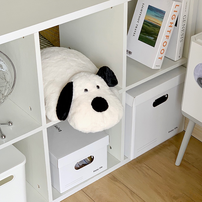 Gối Nhồi Bông Hình Chú Chó Dễ Thương Trang Trí Ghế Sofa