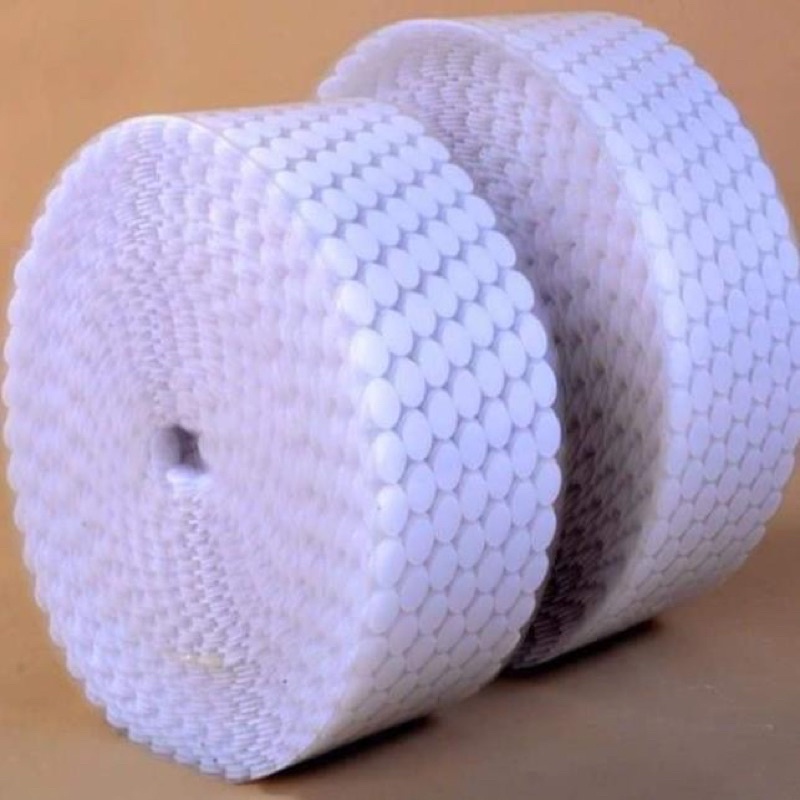 Sỉ 10000 băng dính gai tròn có keo sẵn 1,5cm, Velcro gai dán làm học liệu bóc dán cho trẻ