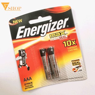Pin AAA Energizer max E92 vỉ 2 viên chính hãng
