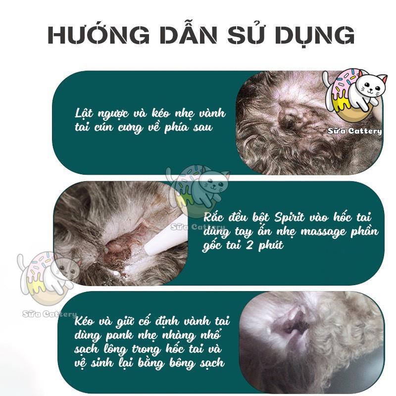 Bột Nhổ Lông Tai cho chó mèo EGYPTIAN 28g