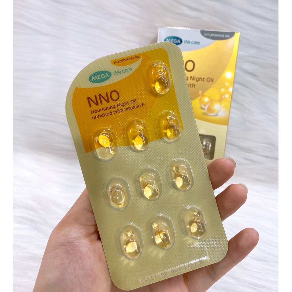 Vitamin E NNO dưỡng da mịn màng