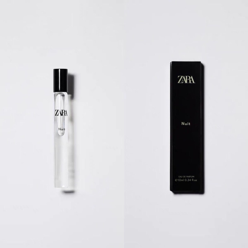 Order nước hoa ZARA BLACK AMBER & ZARA NUIT Special Edition Eau de Toilette bao bì mới