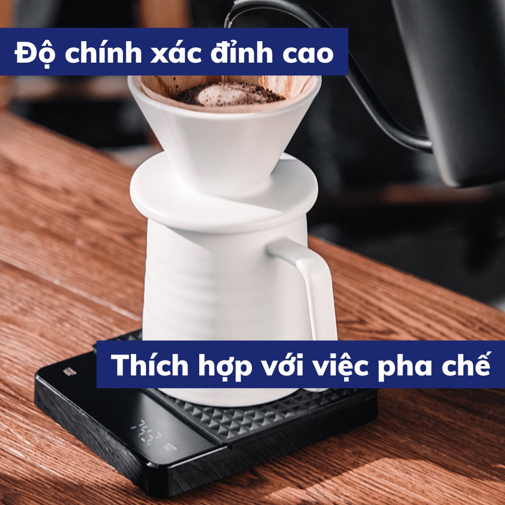 Cân tiểu ly pha chế điện tử mini CK2150 cảm ứng cân tiểu li pha cà phê thiết kế nhỏ gọn nhỏ gọn độ chính xác cao