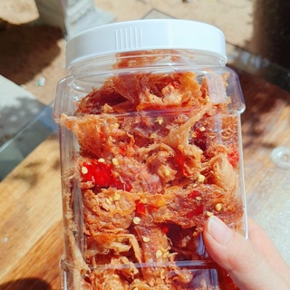 Mực tẩm nhà làm - mực tẩm xé sợi - khô mực tẩm xé sợi