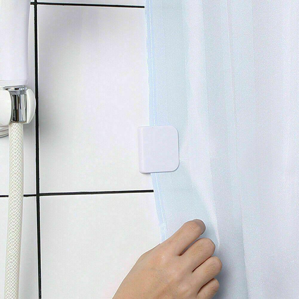 Bộ 2 Kẹp Rèm Che Bồn Tắm Chống Văng Nước