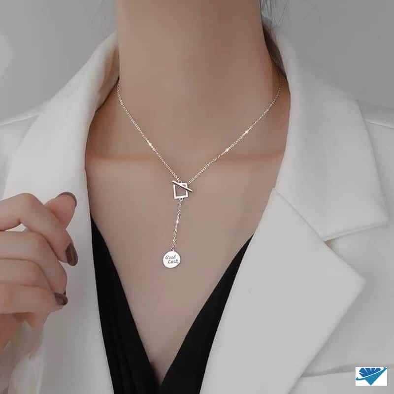 DÂY CHUYỀN BẠC KHẮC TÊN CHO NỮ
