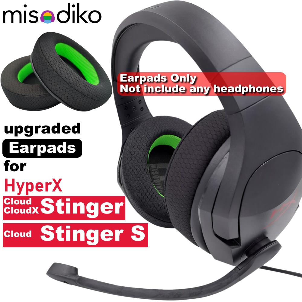 Miếng đệm tai nghe / băng đô misodiko Tương thích với HyperX Cloud (CloudX) Stinger, Tai nghe chơi g
