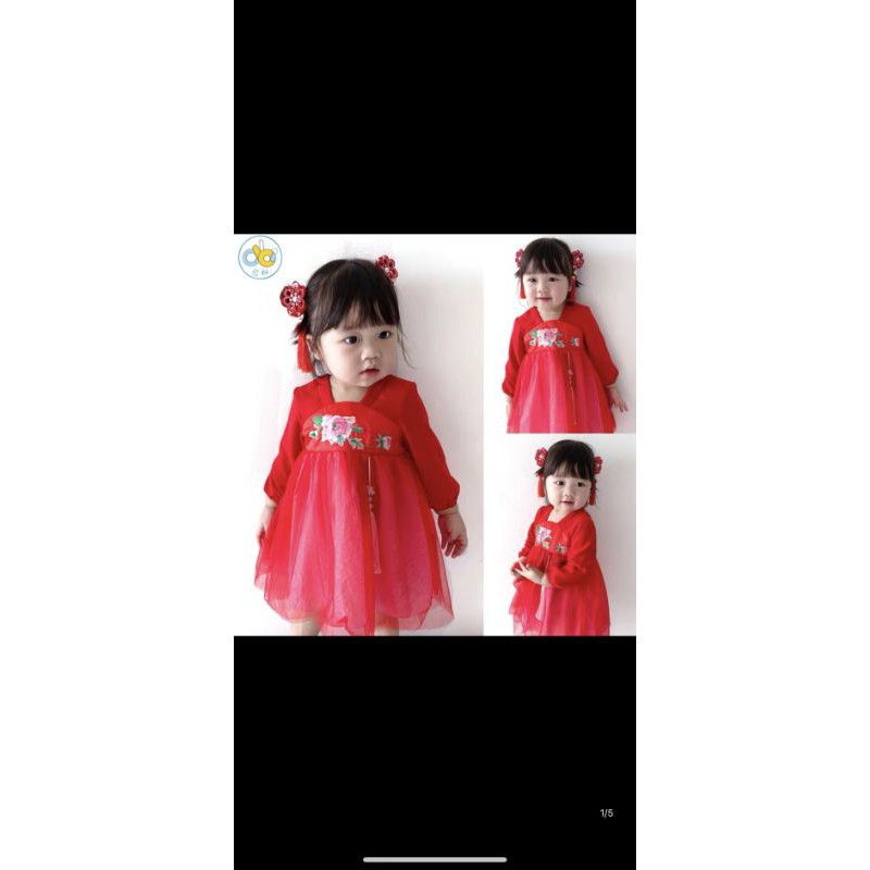Váy hanbok bé gái