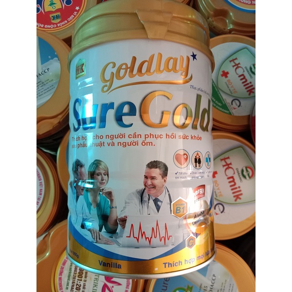 Sữa bột Goldlay 900g - Sữa canxi goldlay 900g - Sữa tiểu đường Glucare - Sữa xương khớp Goldlay - Sữa tăng chiều cao