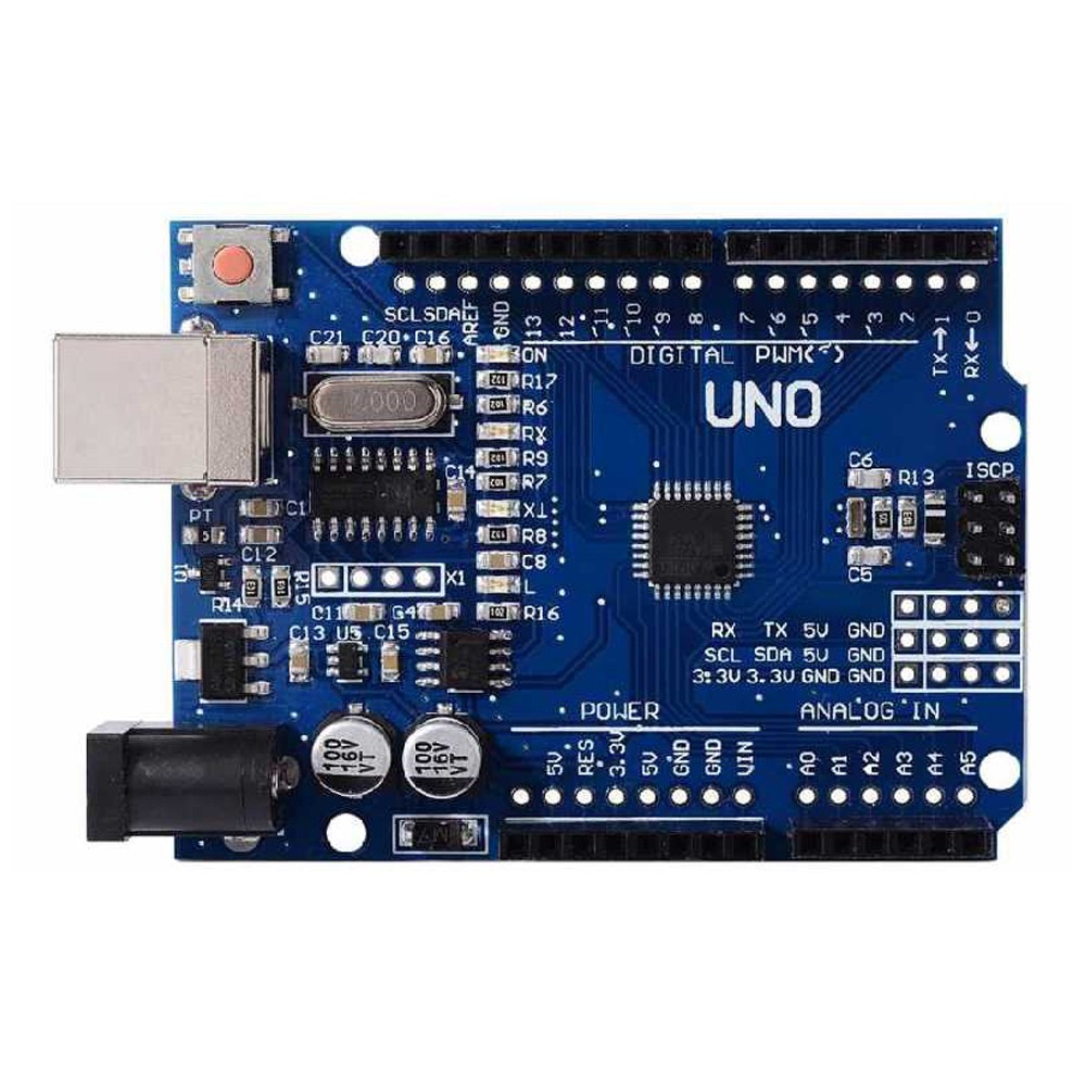 Arduino Uno R3 SMD (chip dán) - tặng kèm cáp