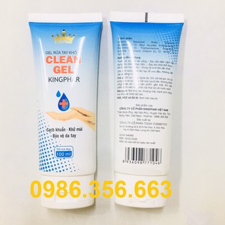 Gel rửa tay khô CLEAN GEL KINGPHAR