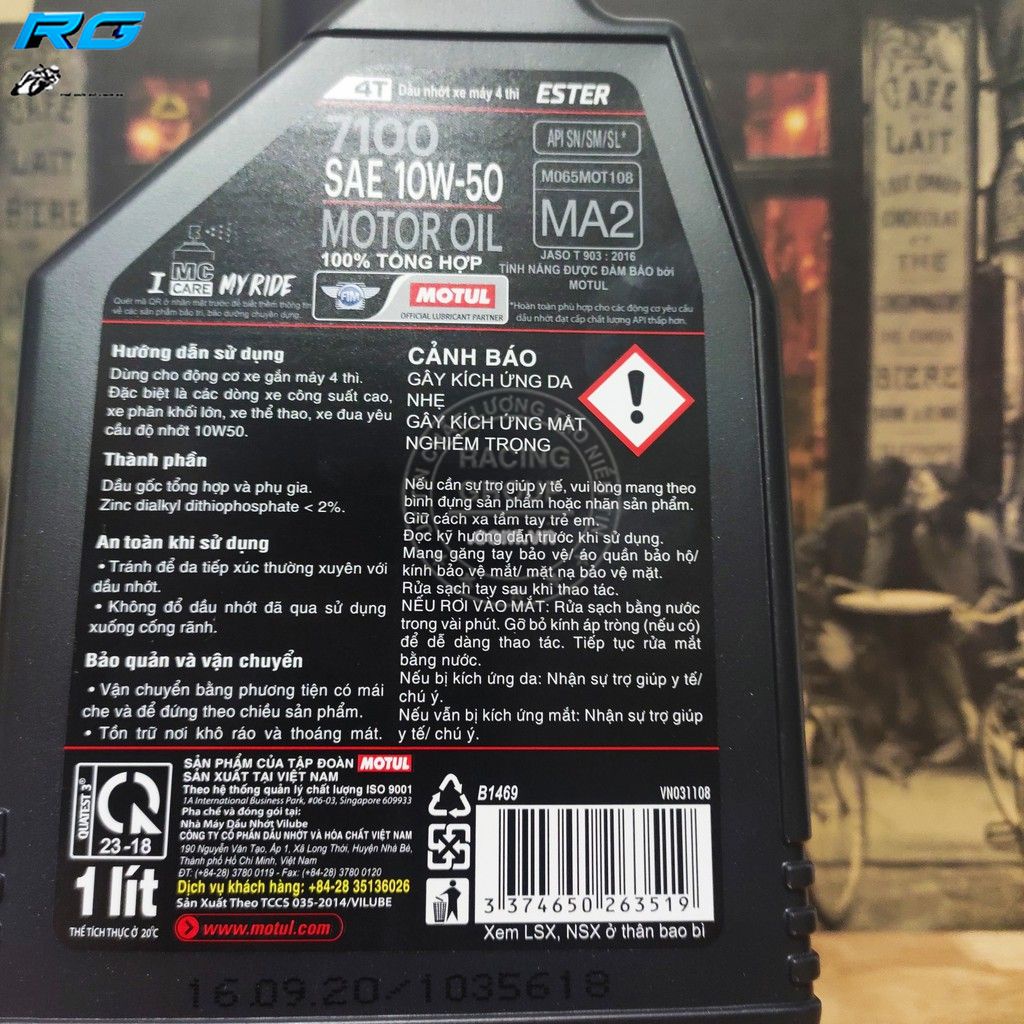 Nhớt Motul 7100 4T 10w50