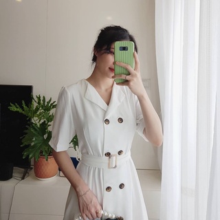 [Ảnh thật/video/sẵn] Váy, đầm đũi dáng vest