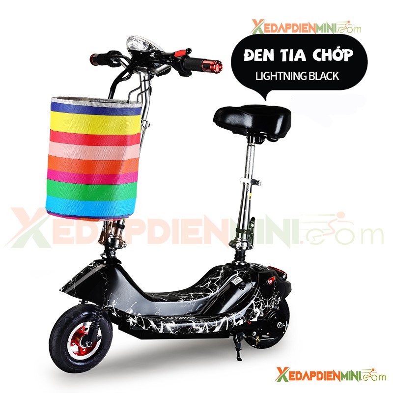 Xe đạp điện mini Scooter 8 inch gấp gọn