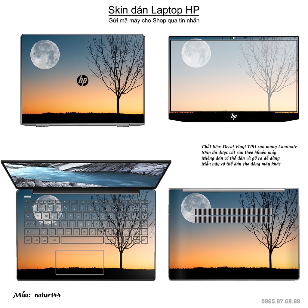 Skin dán Laptop HP in hình thiên nhiên _nhiều mẫu 6 (inbox mã máy cho Shop)