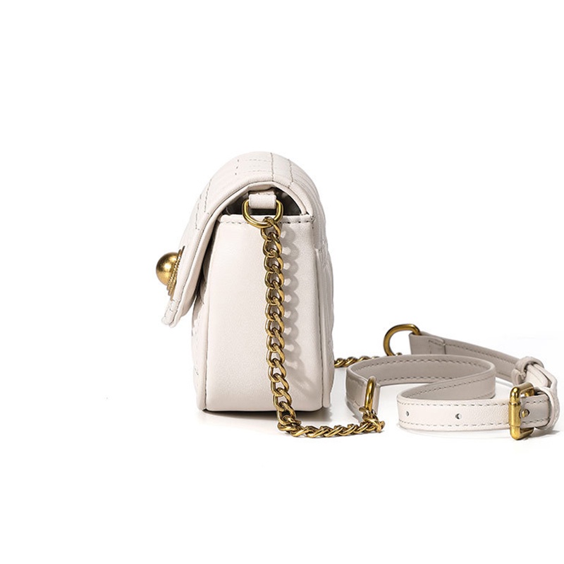 Túi đeo chéo IELGY phối dây xích phong cách phương Tây thời trang cho nữ