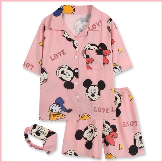 Bộ ngủ pijama mickey cute siêu hot hit 😘
