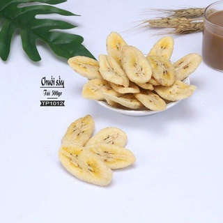 500G Chuối Sấy Giòn | Túi Zip 500gram