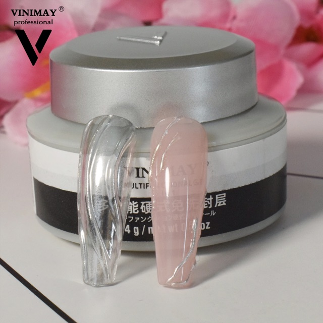 Gel vinimay 5in1 gel đắp nối móng đính đá tạo giọt top