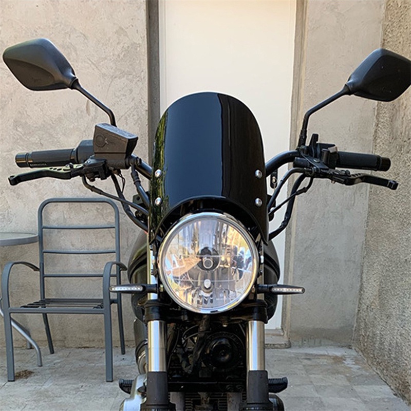 Tấm chắn gió mở rộng cho đèn pha xe mô tô 5-7inch