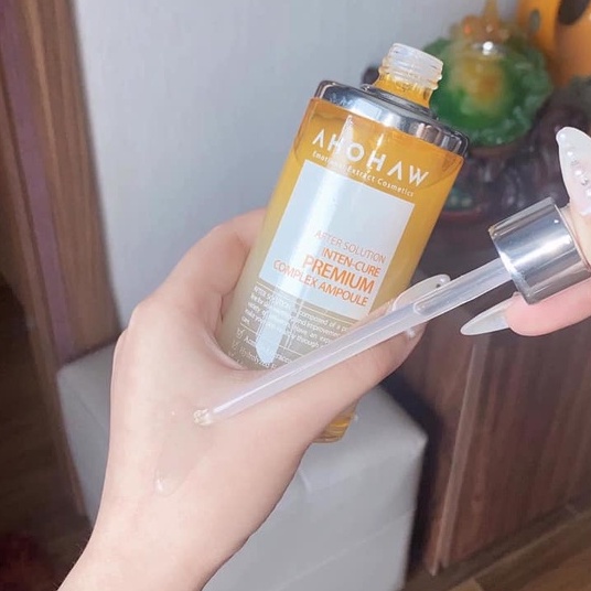Serum Vàng Ahohaw After Solution Inten Cure Premium 50-150ml Ngăn Ngừa Lão Hóa Cải Thiện Nếp Nhăn