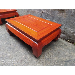 Bàn ô sin, bàn trà gỗ hương (40x60 cao 18cm) - NHẬN ĐẶT HÀNG