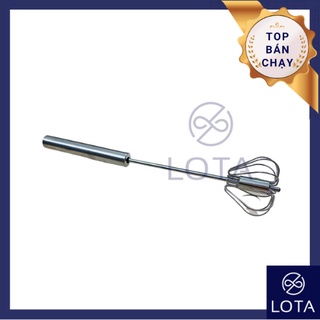 DỤNG CỤ ĐÁNH TRỨNG KHUẤY CÀ PHÊ INOX, cây tạo bọt cafe, phới egg whisk mixer LOTA SHOP