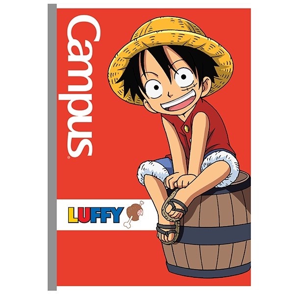 Combo 10 quyển Vở Kẻ Ngang Có Chấm One Piece 80 Trang Campus