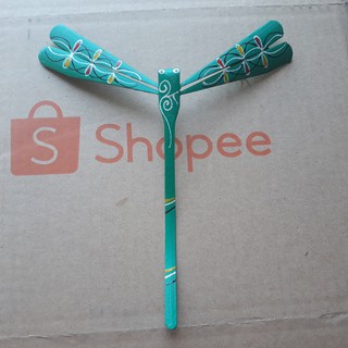 Bộ 10 chuồn chuồn tre màu 15cm