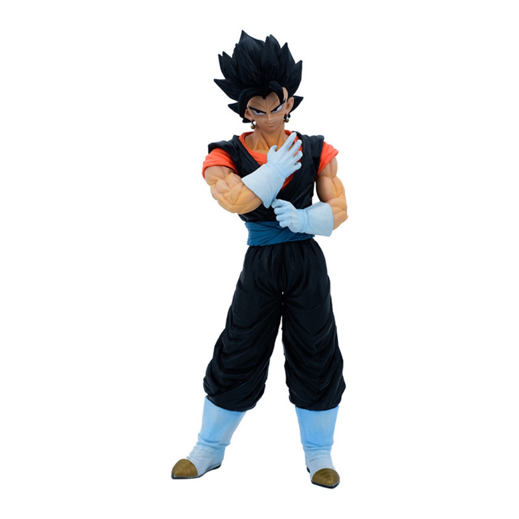 Mô Hình Vegito 33cm Dragon Ball 3 màu tóc xanh/vàng/đen dạng đứng, Figure Dragon Ball Goku với Vegeta hợp thể Vegito đẹp