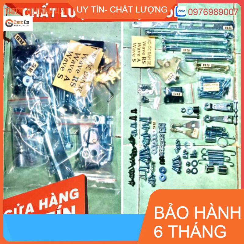 Full Bộ Ốc Dàn Xe Wave Rs-Wave A-Wave S