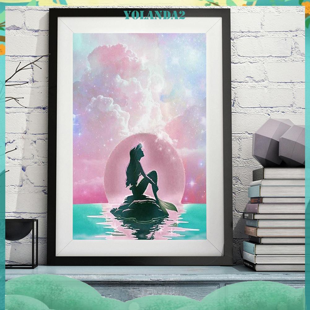 Bộ Tranh Đính Trang Trí Hình Đám Mây 5d Diy