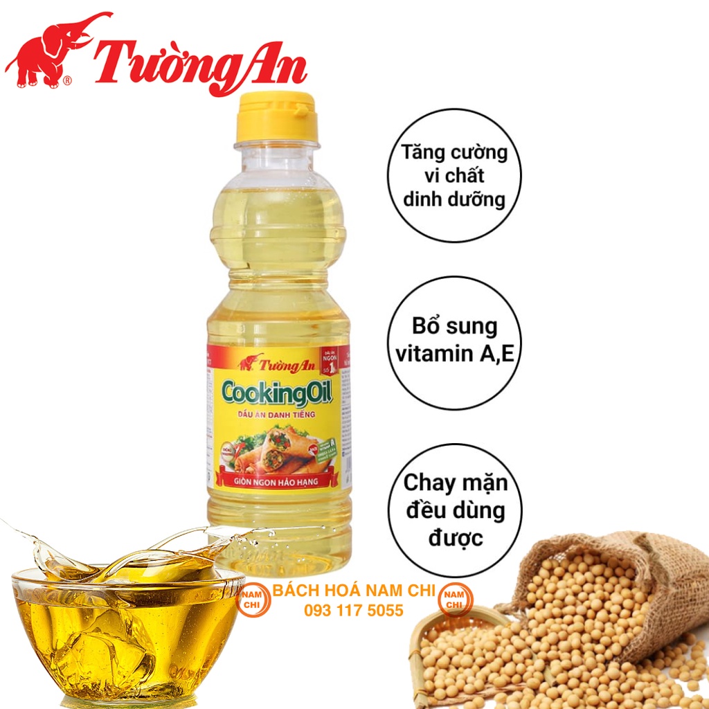 [CHAI 400ML] Dầu Ăn Tường An Chai 400ml