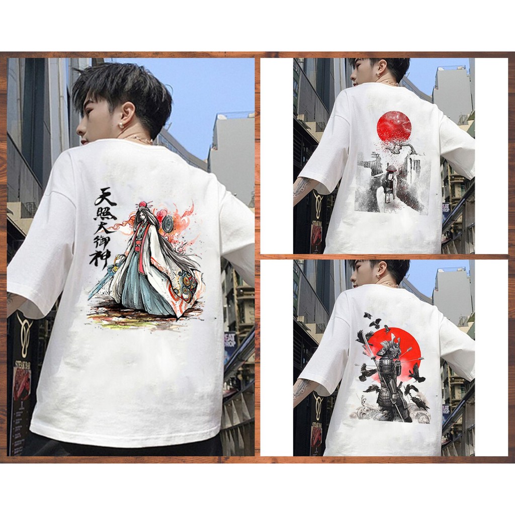 Áo thun nam tay lỡ form rộng Hàn Quốc đẹp độc lạ vải dày mịn